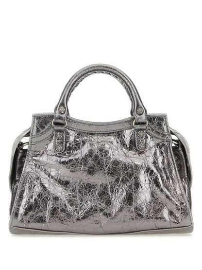 Luxury Balenciaga Trending 2025 Neo Cagole XS Shoulder Bag Silver