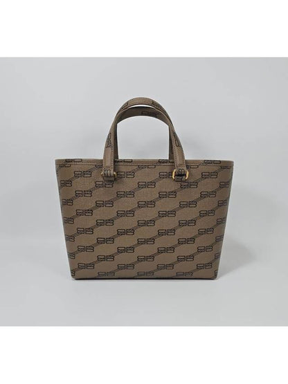 Luxury Balenciaga Trending 2025 Signature BB Monogram Small Shopper Bag