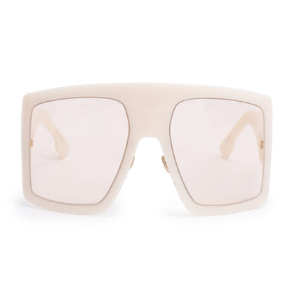 Christian Dior Pink Acetate DiorSoLight1 Oversize Shield Sunglasses