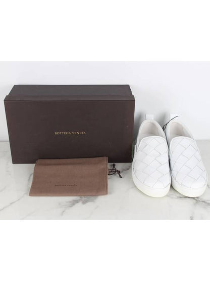 Luxury Bottega Veneta Luxury Bottega Veneta Slip On White 42 5