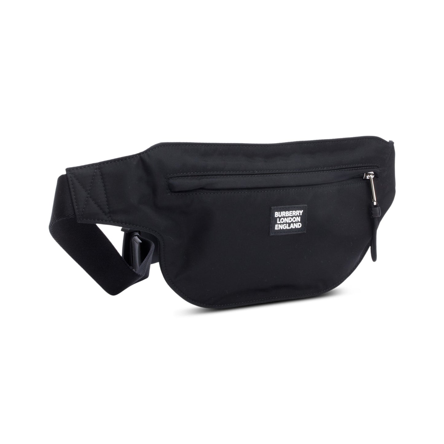 Burberry Black Nylon Logo Belt Bag