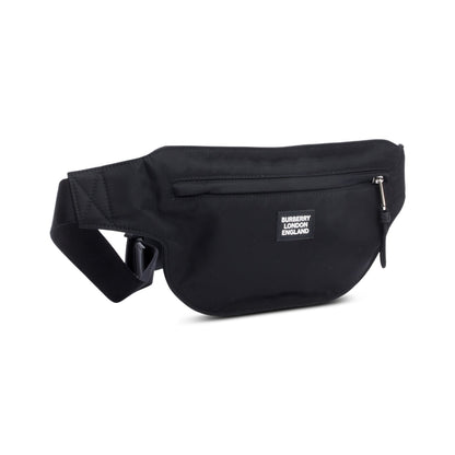 Burberry Black Nylon Logo Belt Bag