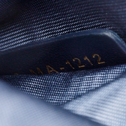 Christian Dior 2022 Navy Oblique 30 Montaigne 2-In-1 Pouch Bag