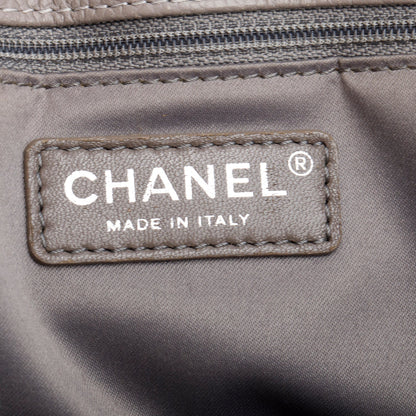 Chanel Grey Caviar Leather Grand Shopping Tote (GST)