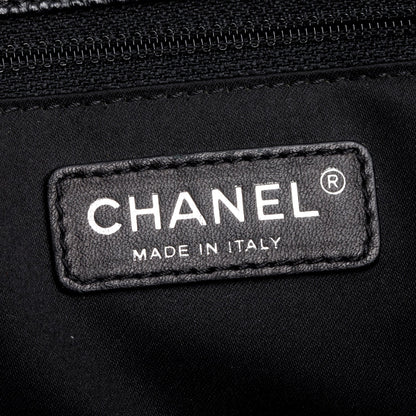 Chanel Black Caviar Leather Grand Shopping Tote (GST)