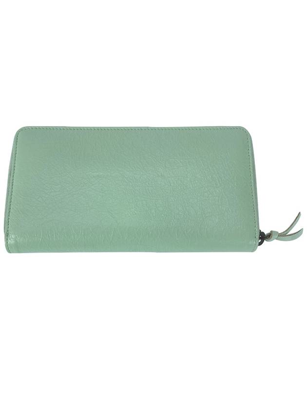 Luxury Balenciaga Trending 2025 Vintage Zipper Around Long Wallet Mint