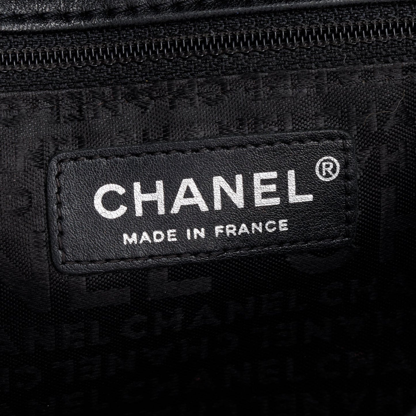 Chanel Black Quilted Patent Leather Chain Through Flap Bag