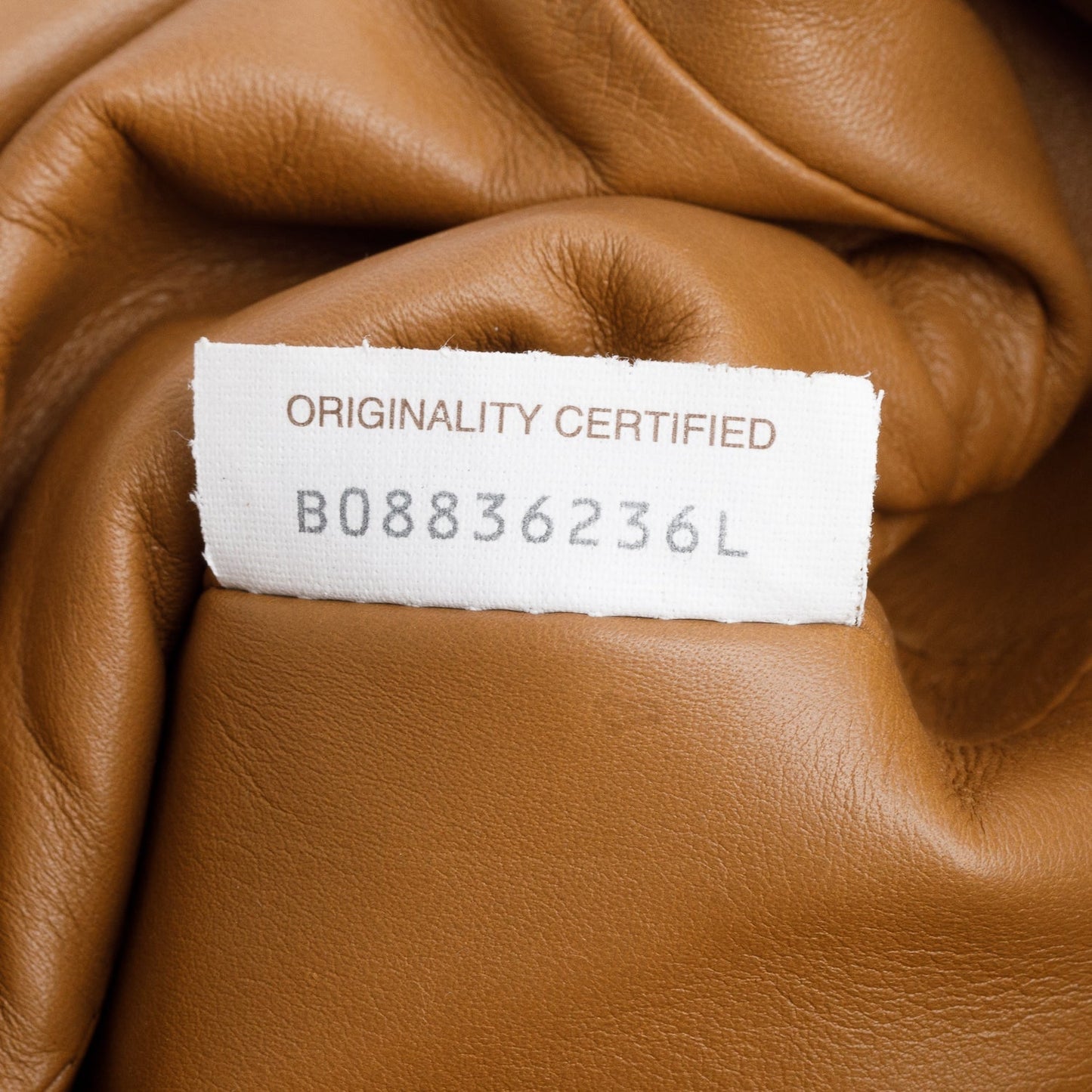 Bottega Veneta Brown Calfskin Leather The Mini Pouch