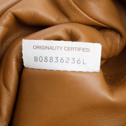 Bottega Veneta Brown Calfskin Leather The Mini Pouch