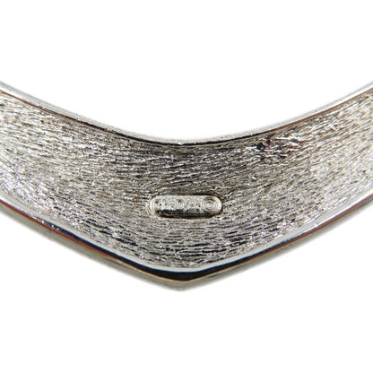 Christian Dior Necklace Metal, Rhinestone Silver Women