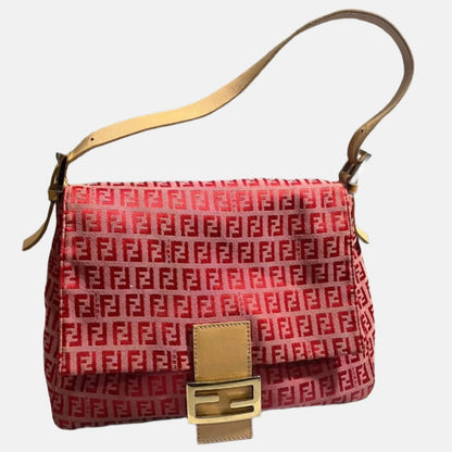 Fendi Mamma Baguette Pink Zucchino print
