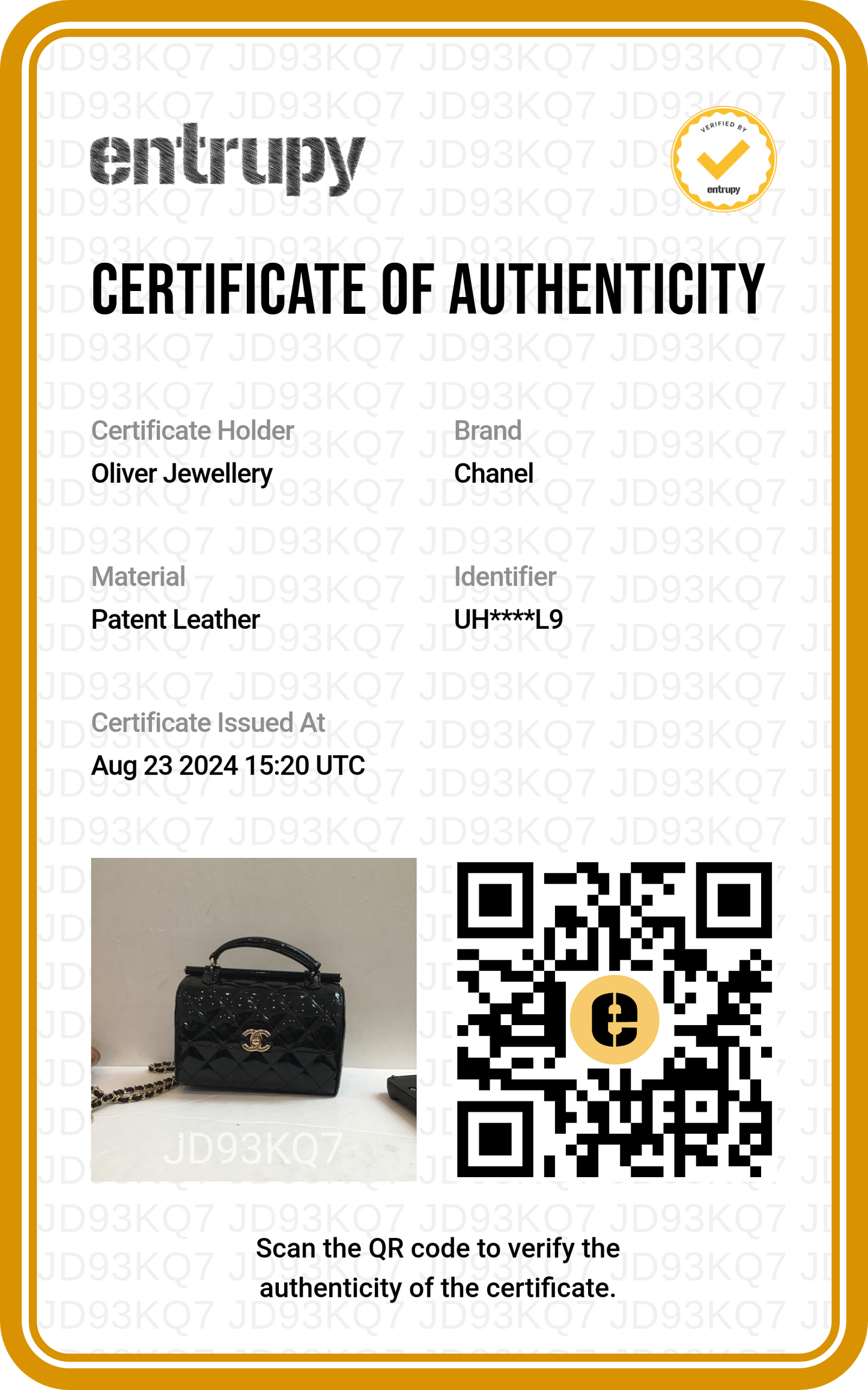 Chanel 2022 Black Quilted Patent Leather Mini Top Handle Flap Bag