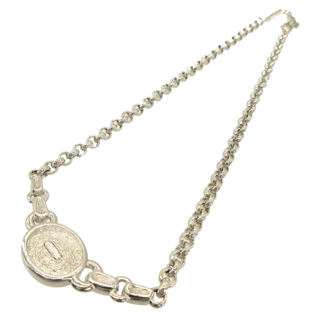 Christian Dior Necklace metal Silver vintage Women