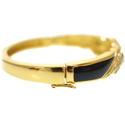 Dior Bangle Metal, Stone gold vintage Stone Women