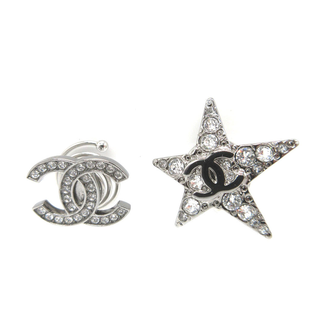 CHANEL Other accessories metal Silver COCO Mark Star Rhinestone Hair Accessory Women