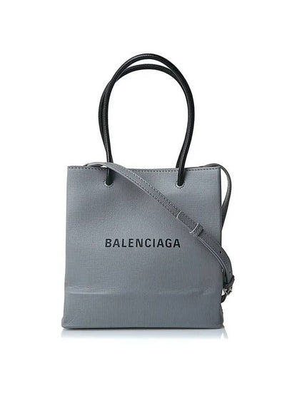 Luxury Balenciaga Trending 2025 Shopping XXS North South Tote Bag Grey