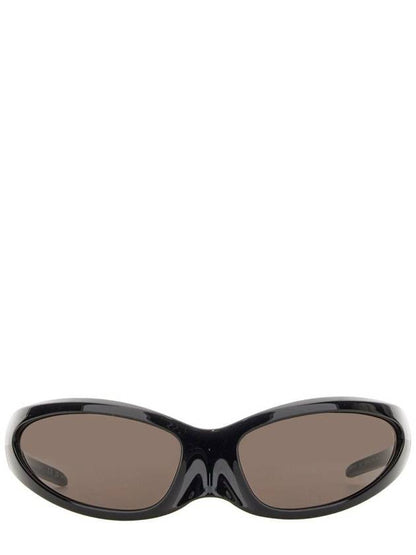 Luxury Balenciaga Trending 2025 Eyewear Skin Cat Round Frame Sunglasses 718476T0007