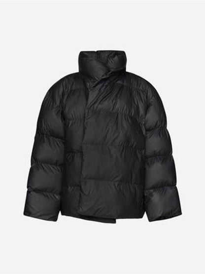 Luxury Balenciaga Trending 2025 Back Logo Wrap Padding Black