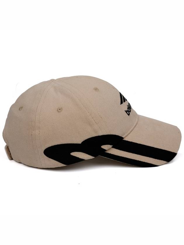 Luxury Balenciaga Trending 2025 3B Sports Icon Ball Cap Light Beige