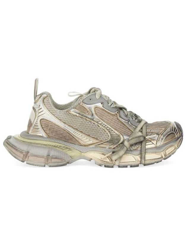 Luxury Balenciaga Trending 2025 3XL Mesh Panel Low Top Sneakers Grey