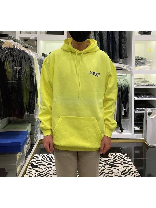 Luxury Balenciaga Trending 2025 Wave Logo Hoodie Sweatshirt Neon Yellow