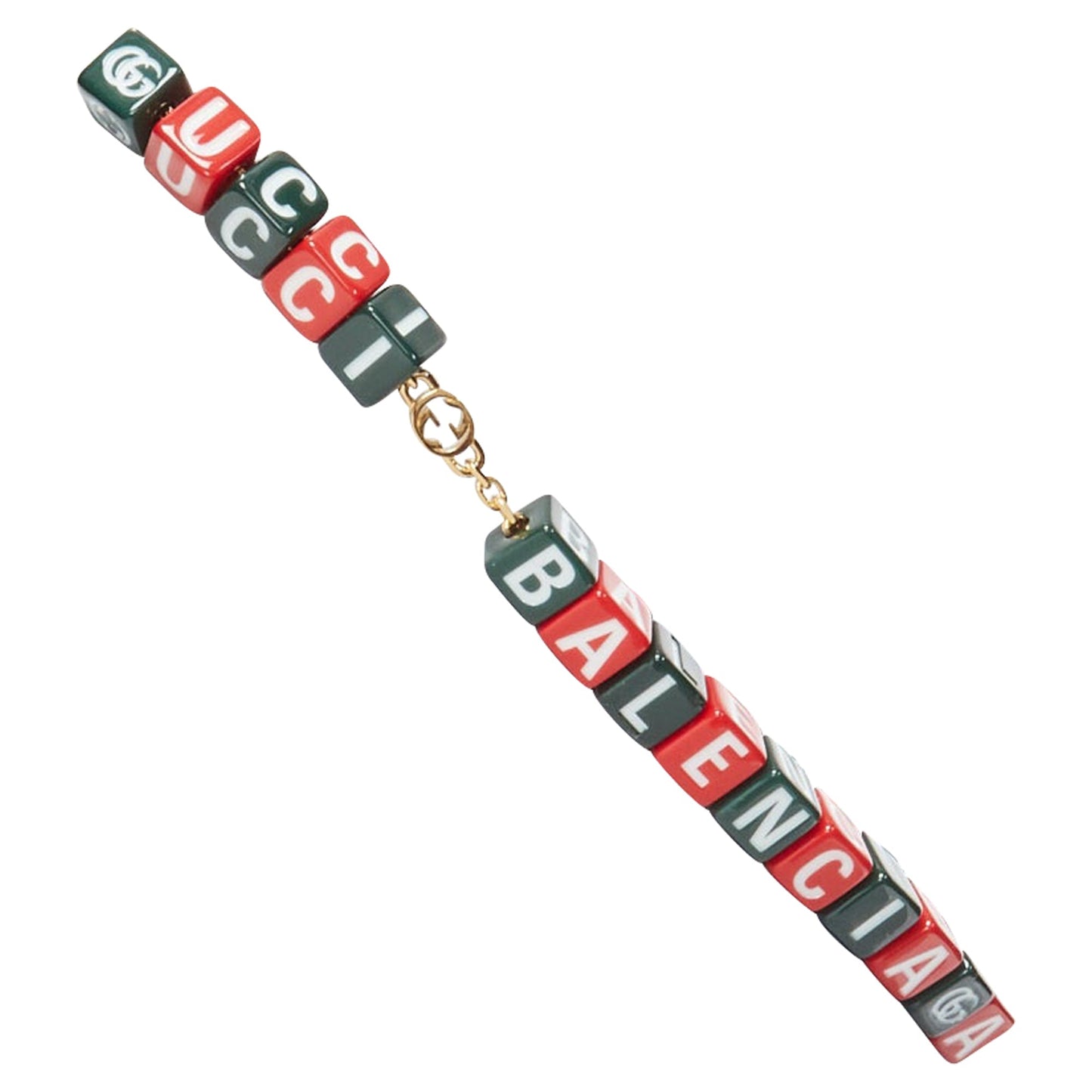 Gucci Luxury Balenciaga Trending 2025 Hacker Project Symbols Cubes Short Necklace