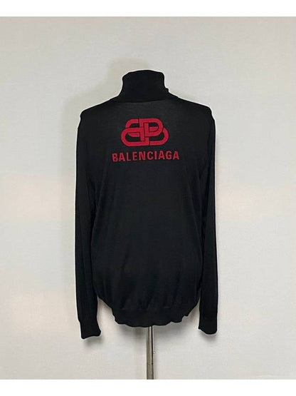 Luxury Balenciaga Trending 2025 BB logo turtleneck sweater 105