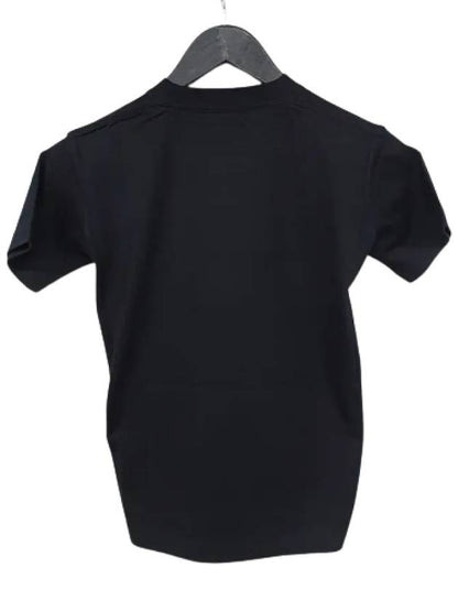 Luxury Balenciaga Trending 2025 Gymwear Logo Cotton Short Sleeve T-Shirt Black