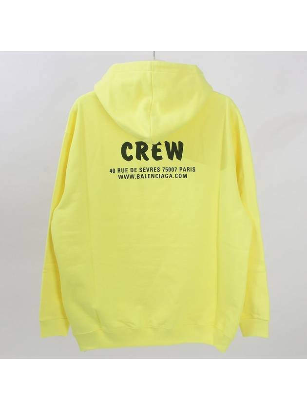 Luxury Balenciaga Trending 2025 Logo Print Cotton Hoodie Yellow
