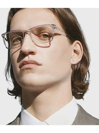 Luxury Burberry Eyewear Harrington Horn-rimmed Eyeglasses Grey