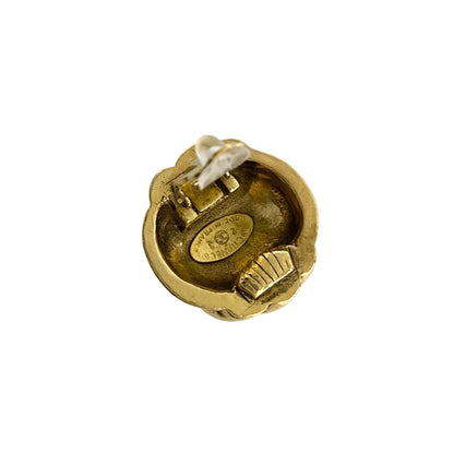 CHANEL Earring Gold Plated gold Women