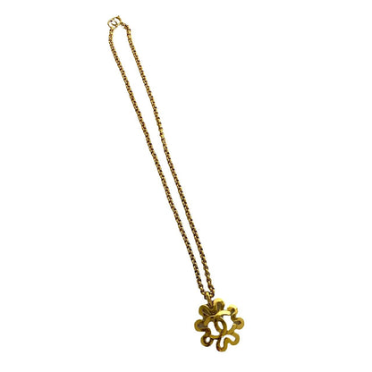 CHANEL Necklace Gold Plated gold Women