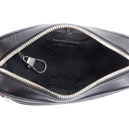 Gucci X Balenciaga The Hacker Project Black BB Canvas Web Mini Camera Bag