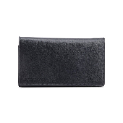 Balenciaga Black Calfskin Leather Small Logo Flap Crossbody