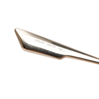Christian Dior Gold-Tone Metal Stellaire 1 Square Sunglasses
