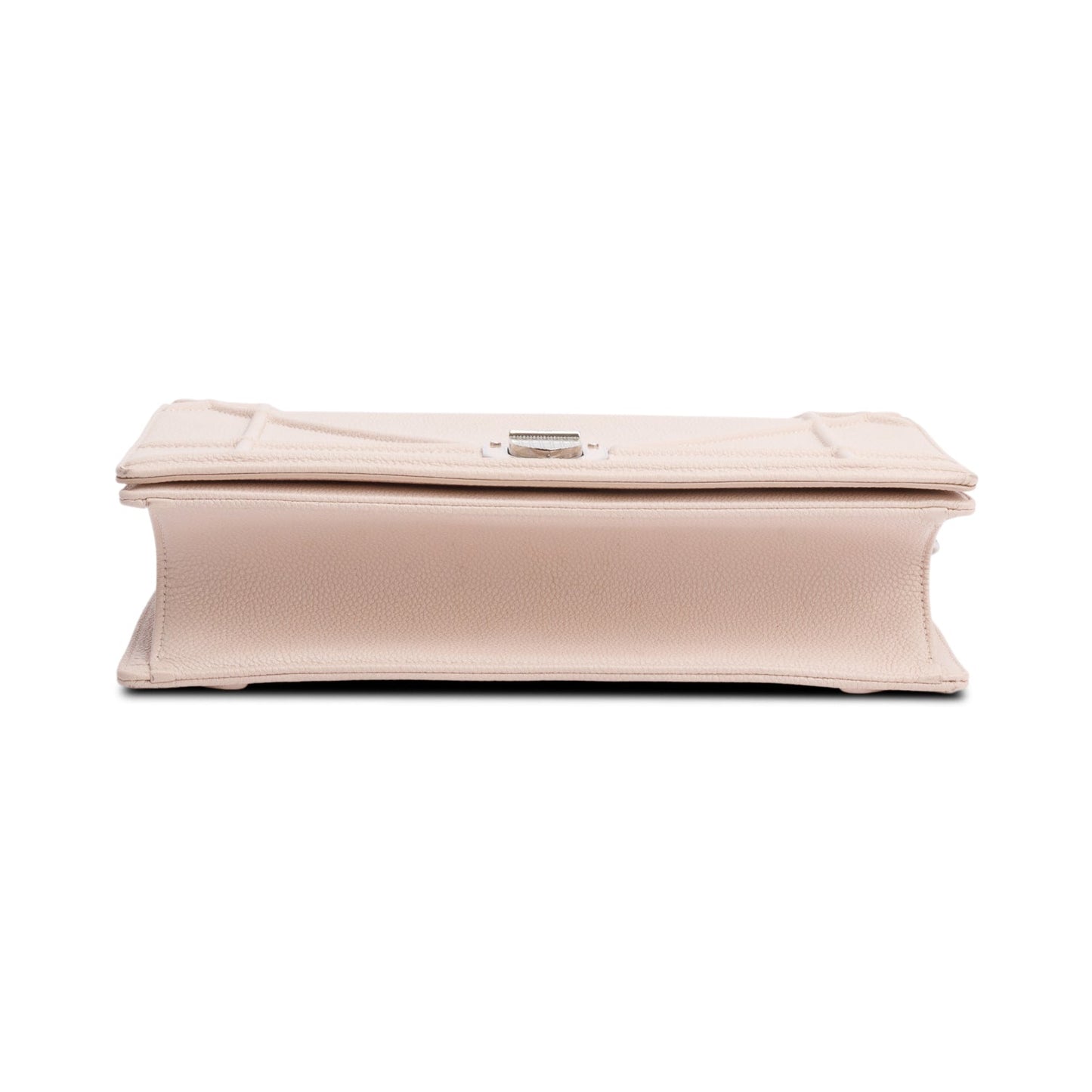 Christian Dior Pink Calfskin Leather Medium Diorama Flap Bag
