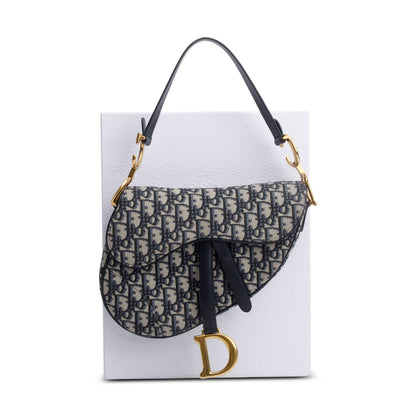 Christian Dior Oblique Medium Saddle Bag