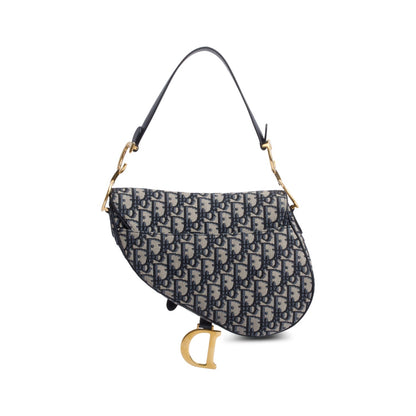 Christian Dior Oblique Medium Saddle Bag