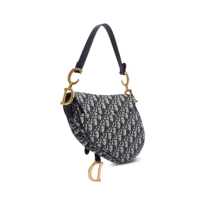 Christian Dior Oblique Medium Saddle Bag