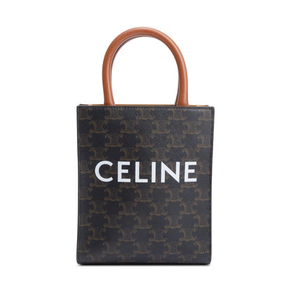 Celine 2020 Triomphe Canvas Mini Vertical Cabas Tote