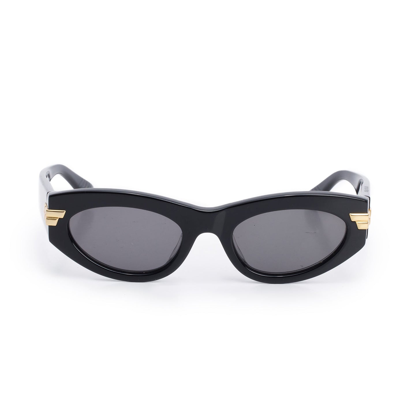 Bottega Veneta BV1189S Black Acetate Cat-Eye Sunglasses