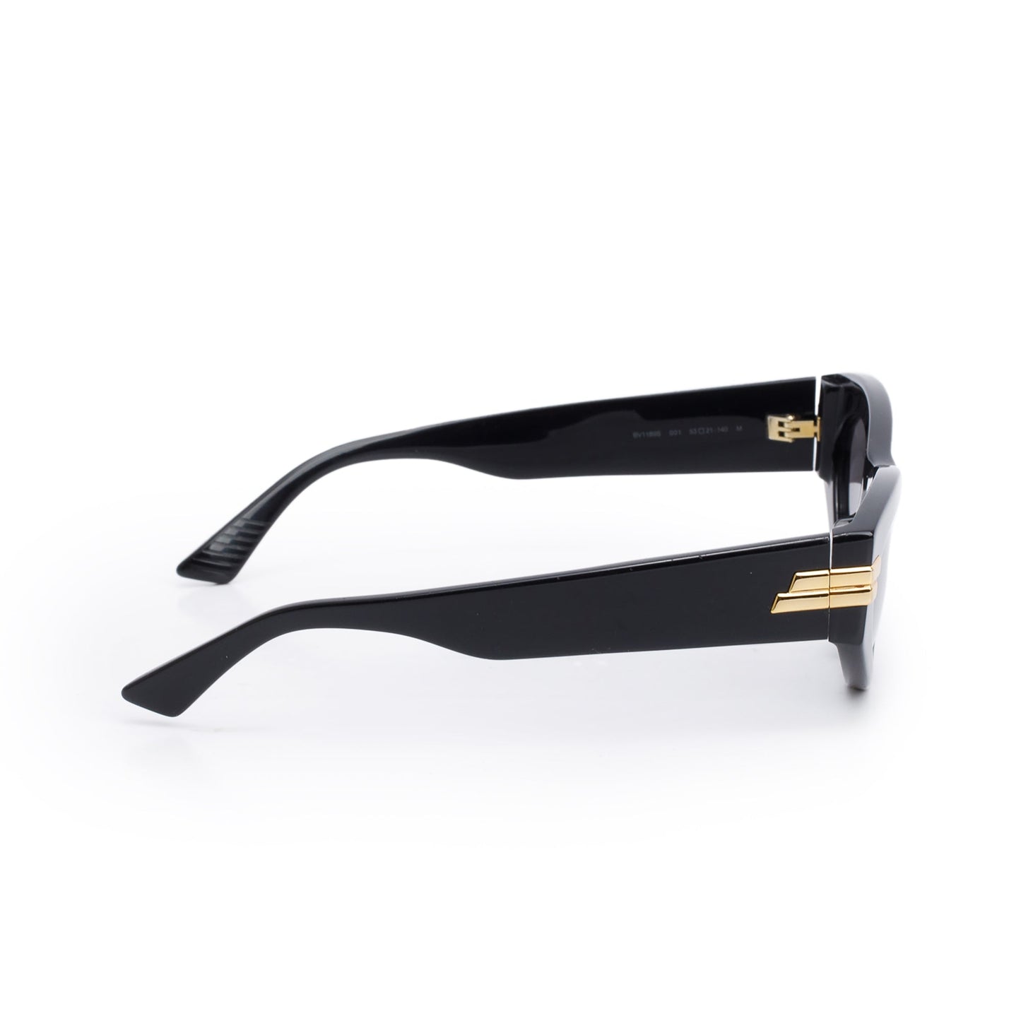 Bottega Veneta BV1189S Black Acetate Cat-Eye Sunglasses