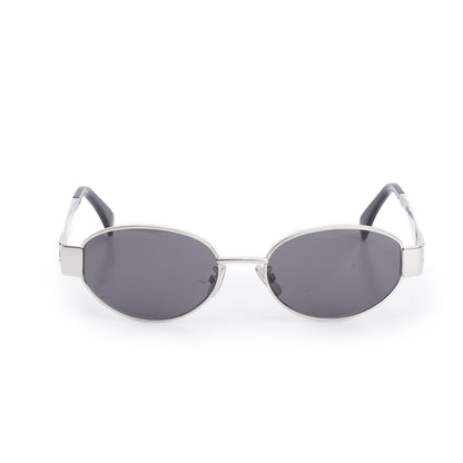 Celine CL40235U Triomphe Metal 01 Oval Sunglasses
