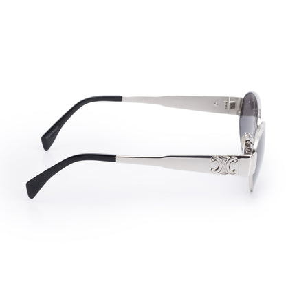 Celine CL40235U Triomphe Metal 01 Oval Sunglasses