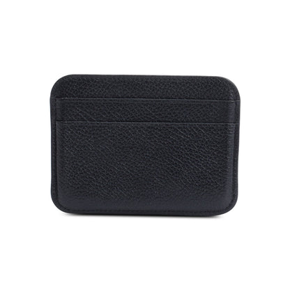 Balenciaga Black Calfskin Leather Cash Card Holder