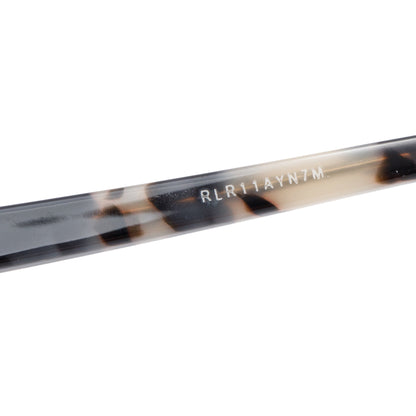 Christian Dior Grey Spotted Havana Acetate Abstract Mirrored Square Sunglasses