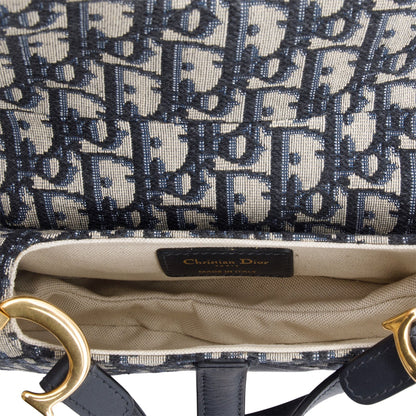 Christian Dior Oblique Mini Saddle Bag