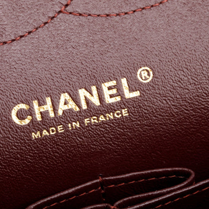 Chanel Black Quilted Caviar Leather Classic Jumbo Double Flap Bag