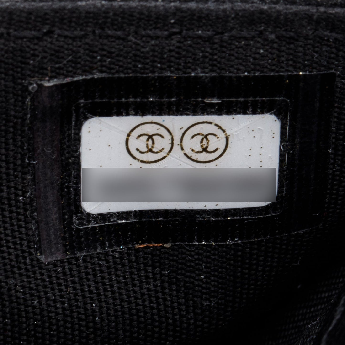 Chanel Black Leather 19 Flap Wallet