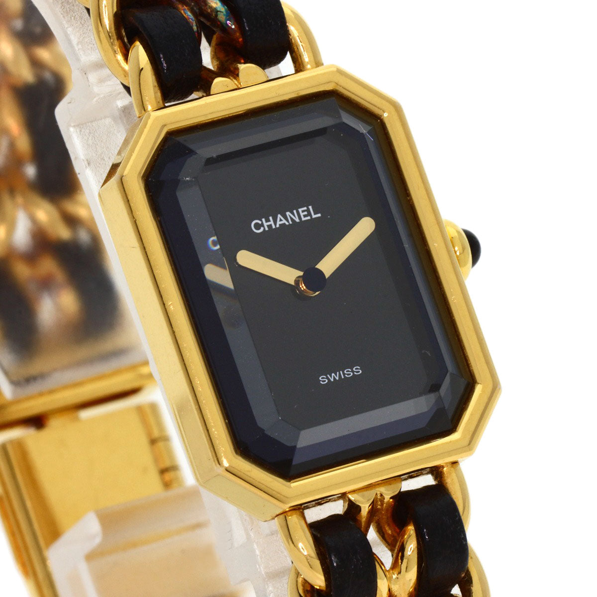 CHANEL Watches Quartz H0001 Gold Plated gold Premiere black dial